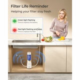 Waterdrop Under-Sink Water Filter System + Replacement Filter Waterdrop Under-Sink Water Filter System + Replacement Filter