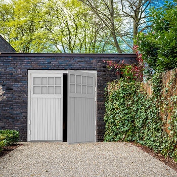 Cardale Bedford Side Hinged Garage Door With Installation in 3 Colours