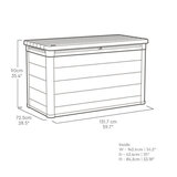 Keter Ashwood Signature 757 Litre Outdoor Storage Deck Box