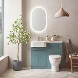 Tavistock Lindo Unit (Right Hand) with Basin & Handles, in 2 colours at costco.co.uk