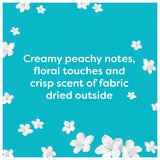 Peachy notes and floral touches