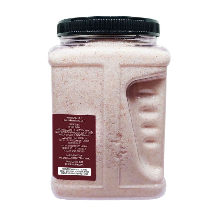 Kirkland Signature Ground Himalayan Pink Salt, 2.27kg