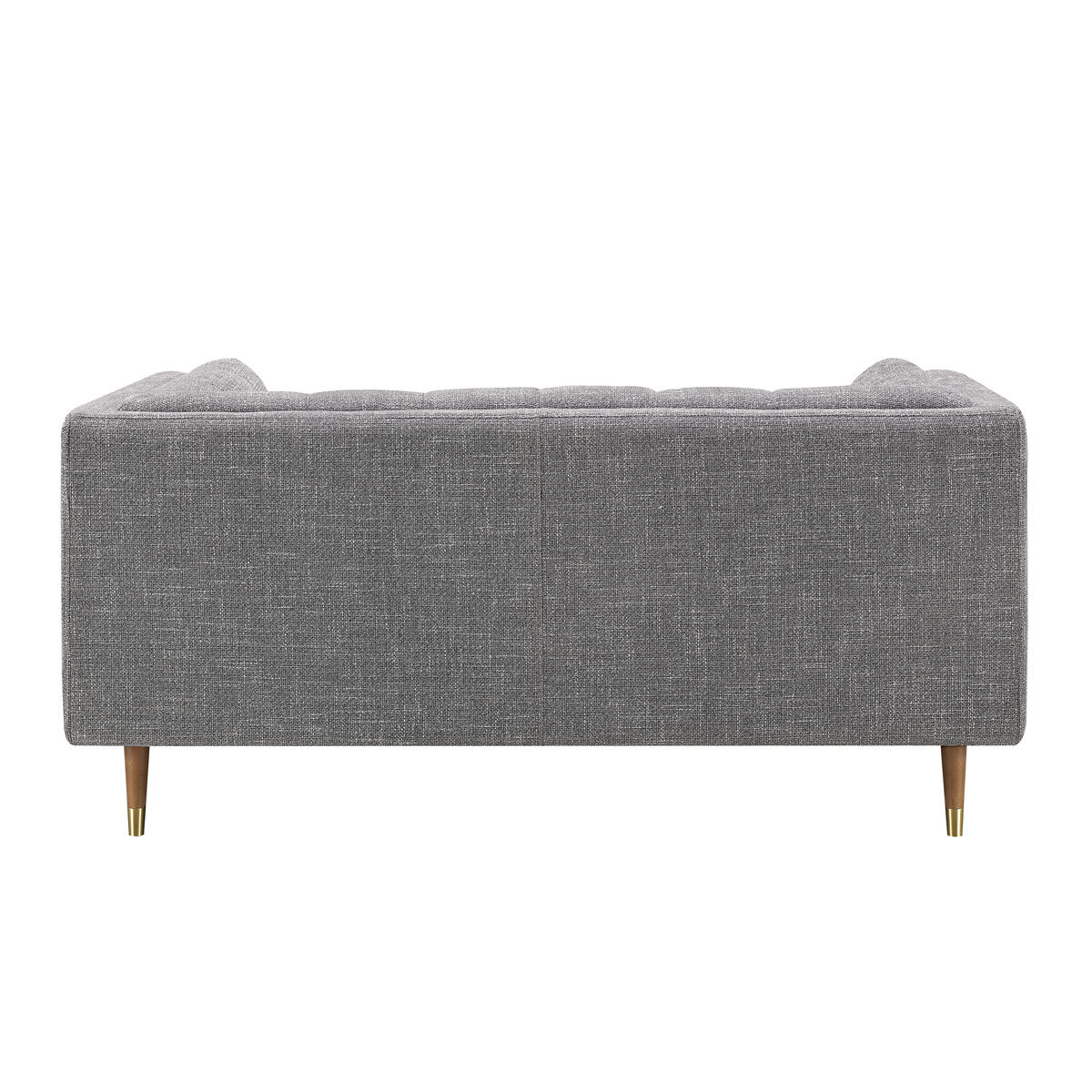 Isla Grey Fabric Large 2 Seater Sofa