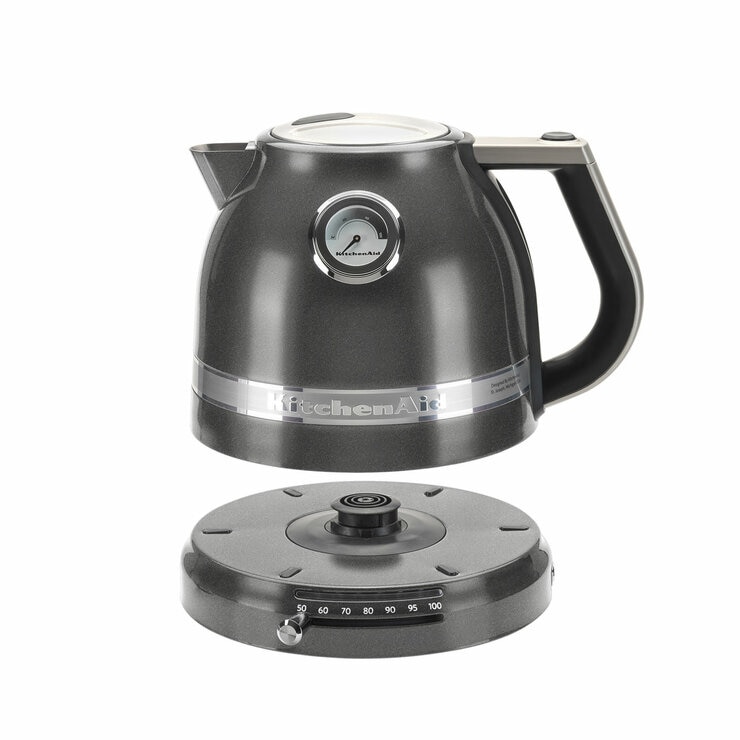 KitchAid 5KEK1522BMS Artisan 1.5L Kettle in Medaillion Silver KitchAid 5KEK1522BMS Artisan 1.5L Kettle in Medaillion Silver