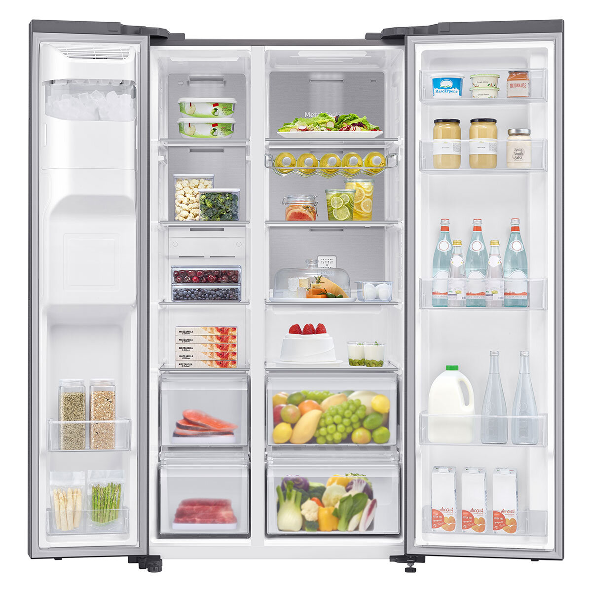 Buy Samsung RS65DG54M3SLEU Side by Side, E Rated in Black at Costco.co.uk
