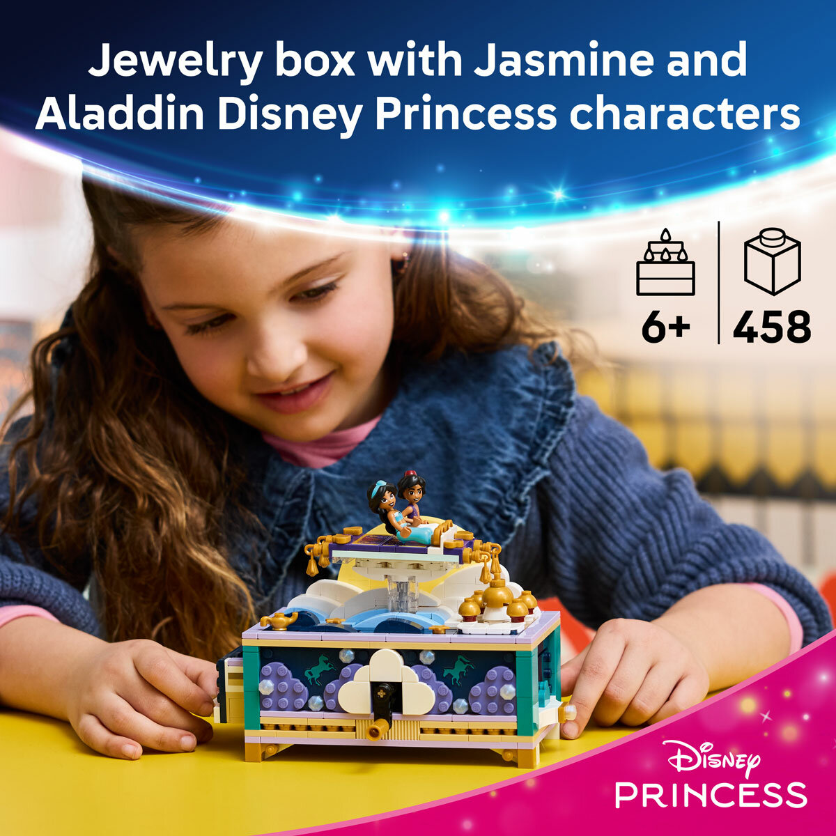 LEGO Disney Jasmine's Jewelry Box - Model 43295 (6+ Years) LEGO Disney Jasmine's Jewelry Box - Model 43295 (6+ Years)
