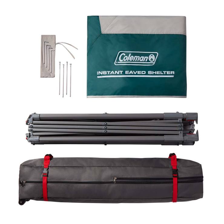 Coleman 13 x 13ft (3.9 x 3.9 m) Instant Eaved Shelter Costco UK