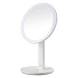 white background of front of mirror
