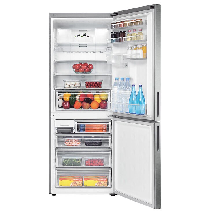 Samsung RL4363SBASL, Fridge Freezer, F Rated in Stainless Steel Costco UK