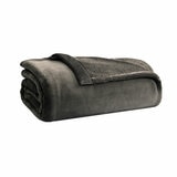 Kirkland Signature Grey Queen Plush Blanket, 248 x 223 cm Kirkland Signature Grey Queen Plush Blanket, 248 x 223 cm