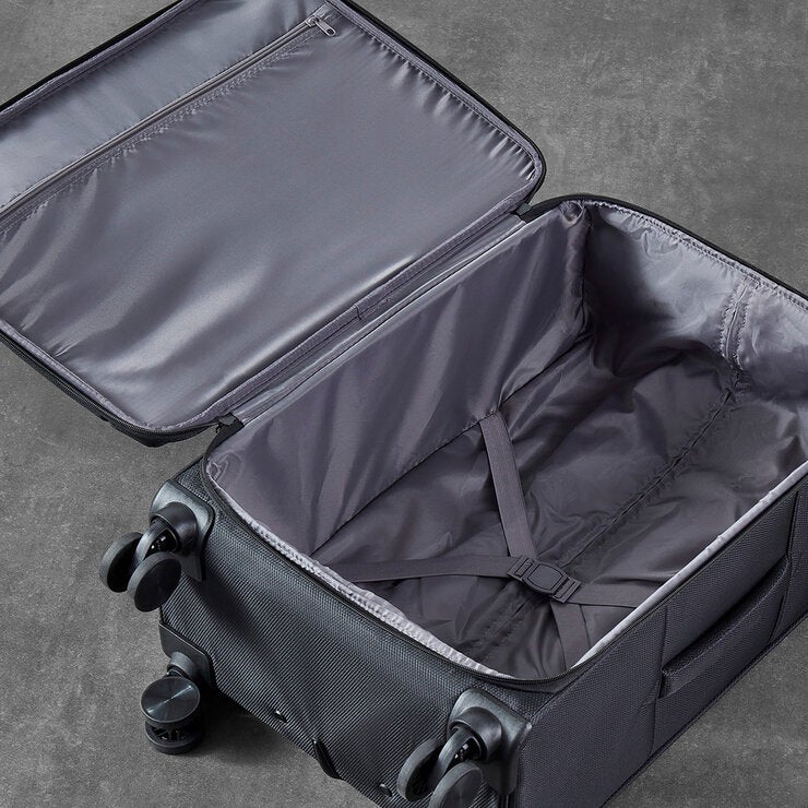Rock Tokyo Softshell Suitcase 3pc set in Black Rock Tokyo Softshell Suitcase 3pc set in Black