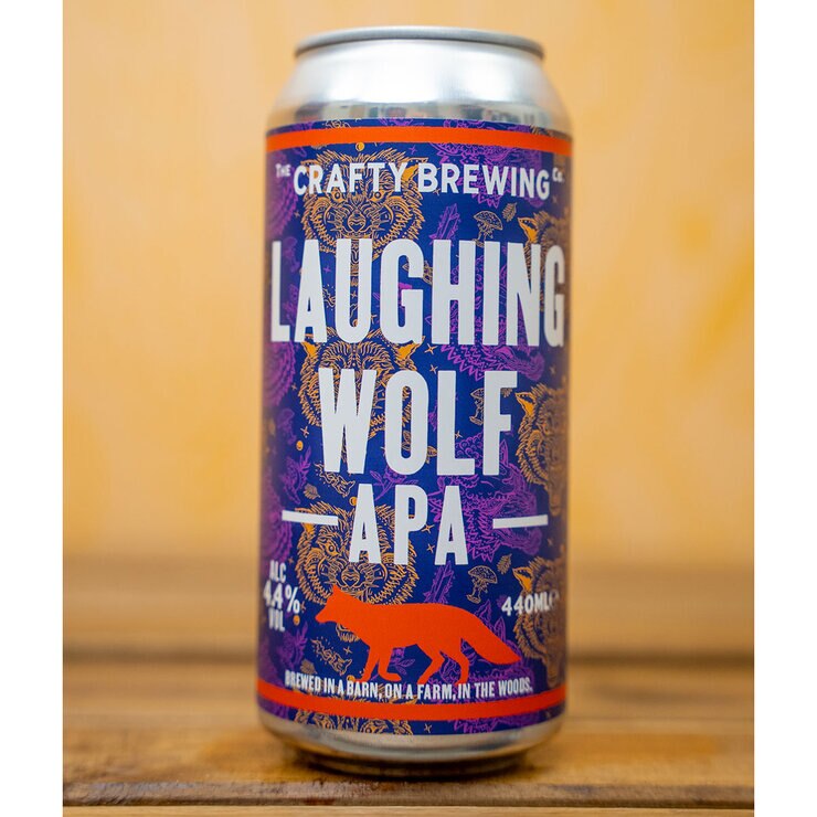 Laughing Wolf American Pale Ale, 440ml