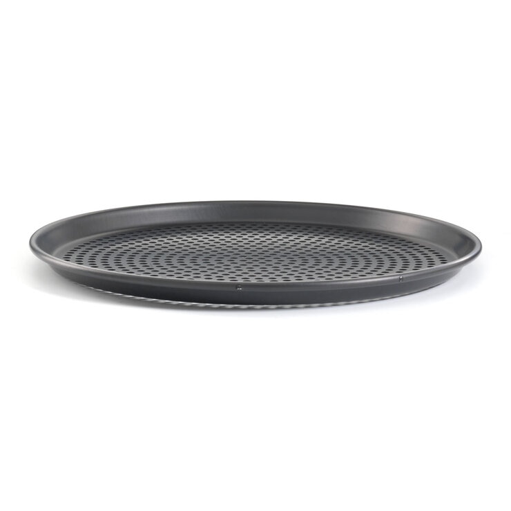 Samuel Groves Mermaid Hard Anosided Perforated Round 14" Pizza Tray