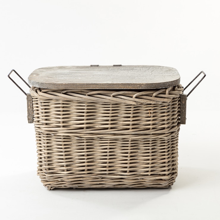hamper with lid hamper with lid