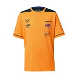 McLaren F1 Kid's Replica Driver Lando Norris T-Shirt in Orange