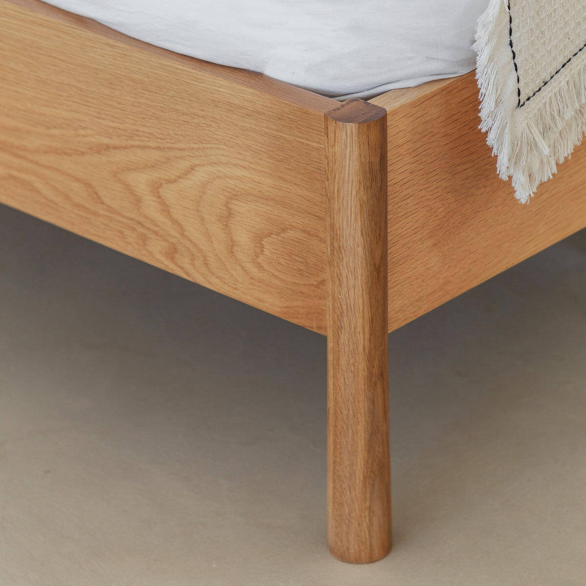 Gallery Wycombe Natural Oak Bed Frame in 3 Sizes