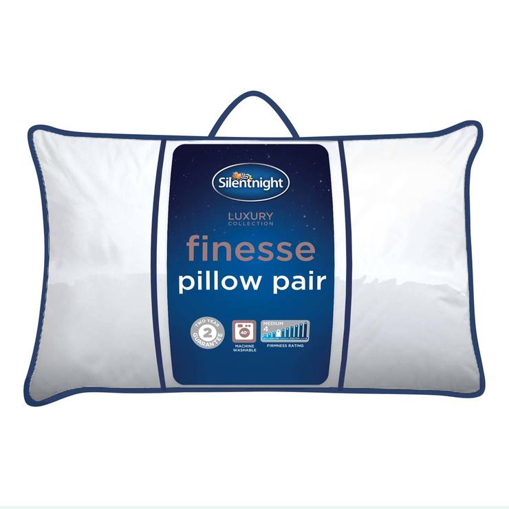 Silentnight Finesse Medium Firmness Pillow Pair, 2 Pack Costco UK