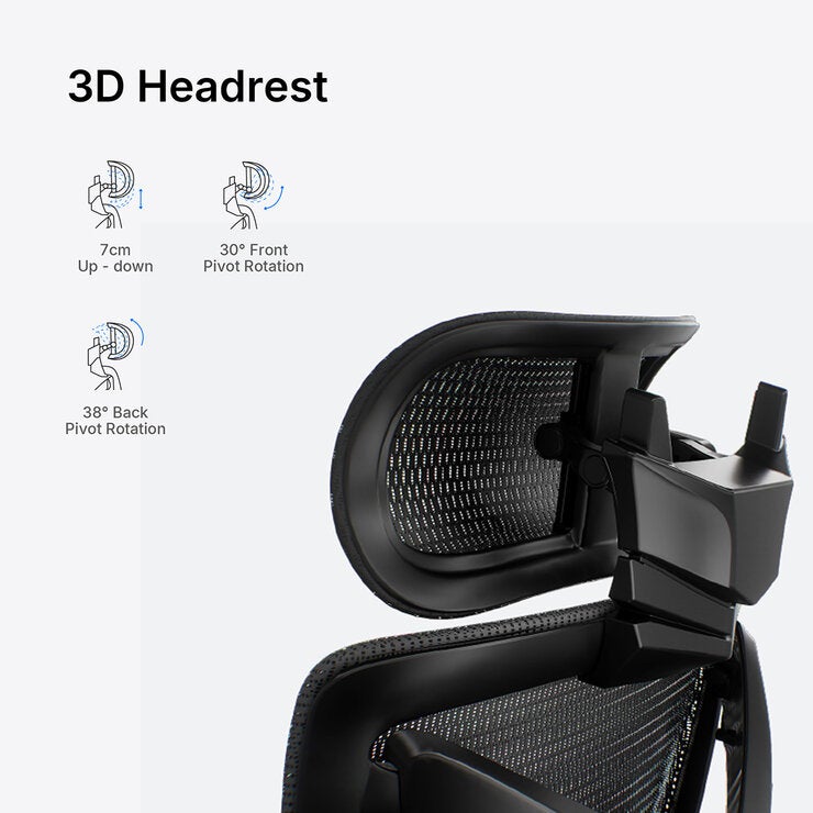 anda seaT X-Air Pro Mesh Gaming Chair, Black