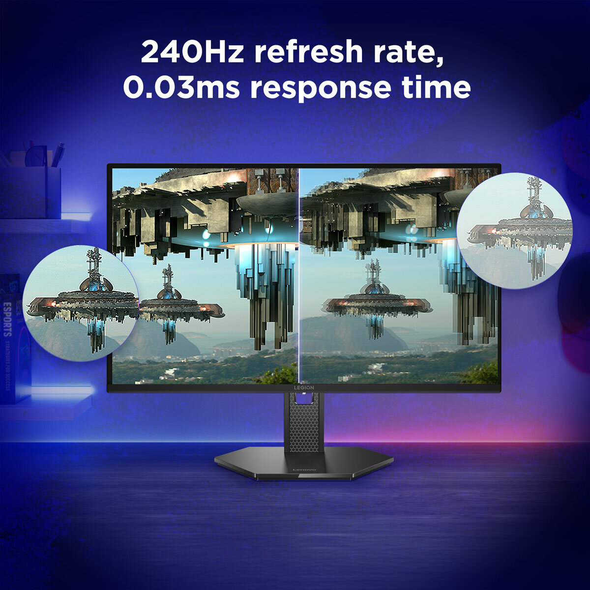 Lenovo Legion 27" QHD OLED Gaming Monitor, 67E1GAC1UK Lenovo Legion 27" QHD OLED Gaming Monitor, 67E1GAC1UK