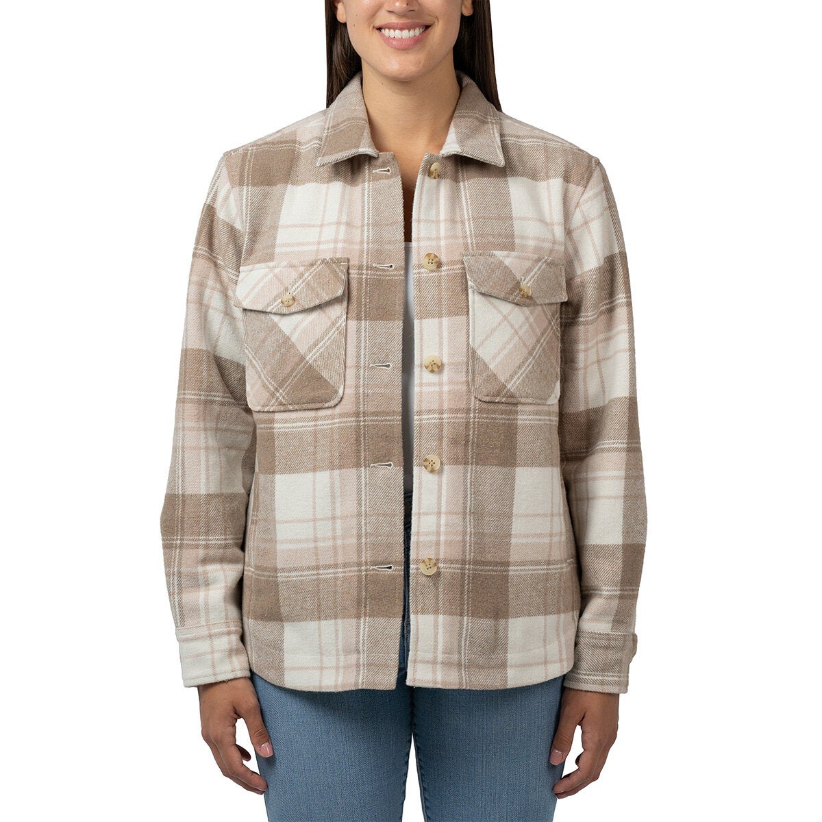 Jachs Ladies Quilted Shacket Jachs Ladies Quilted Shacket