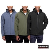 Kirkland signature men's sherpa lined softshell top