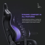 Andaseat Kaiser 4 Chair, Black - Lumbar Support