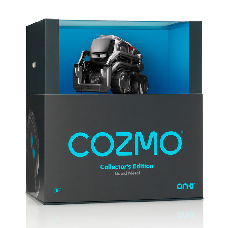Anki Cozmo Collectors Edition Robot in Black/Grey (8+ Years) Costco UK