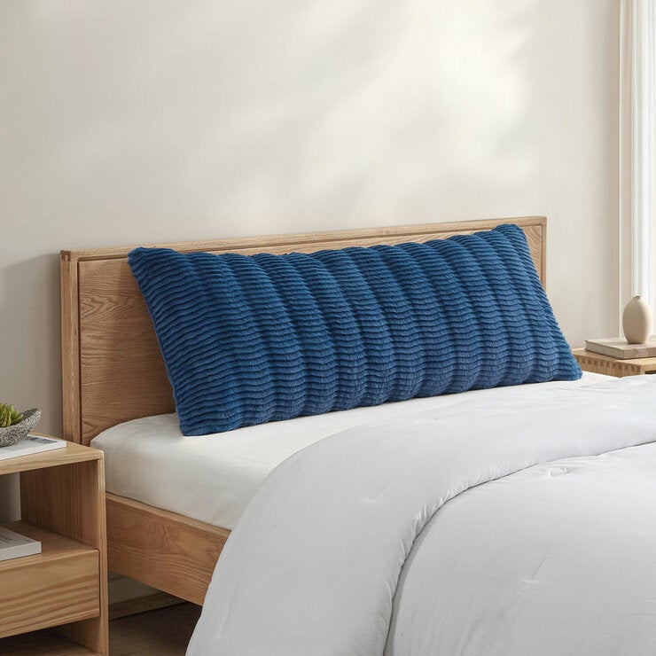 Casual Living Faux Fur Blue Body Pillow, 50 x 121 cm Casual Living Faux Fur Blue Body Pillow, 50 x 121 cm