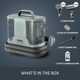 Tefal IZ3020GO Clean It Compact Spot Cleaner in Eucalyptus Tefal IZ3020GO Clean It Compact Spot Cleaner in Eucalyptus