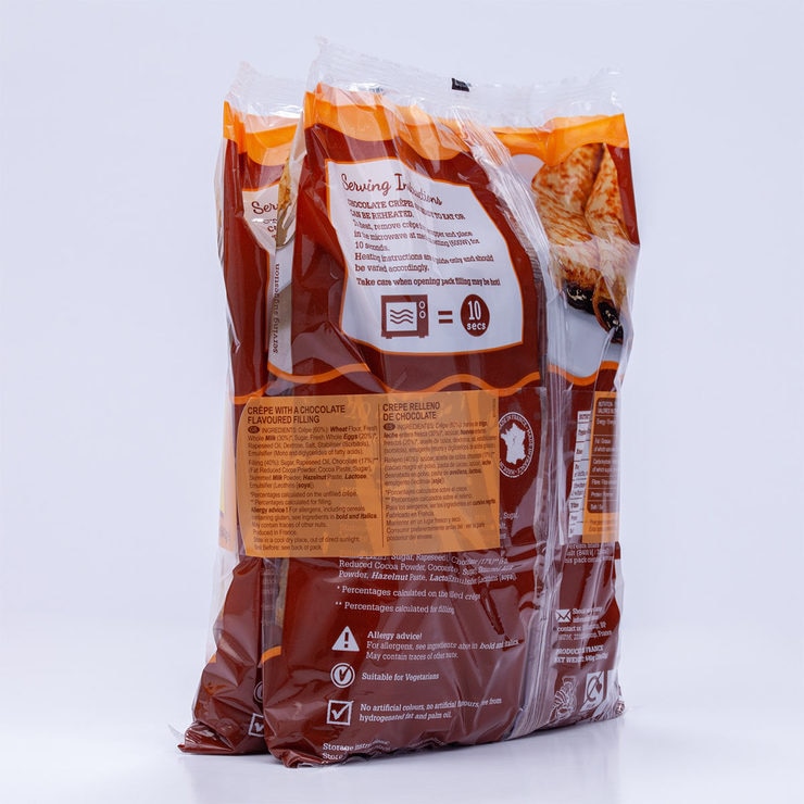 Tigreat Chocolate Crepes, 2 x 20 Pack Costco UK