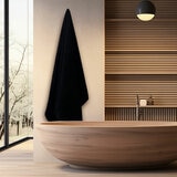 Mundo Textile 100% Cotton Bath Sheet in 4 Colours, 100 x 160 cm