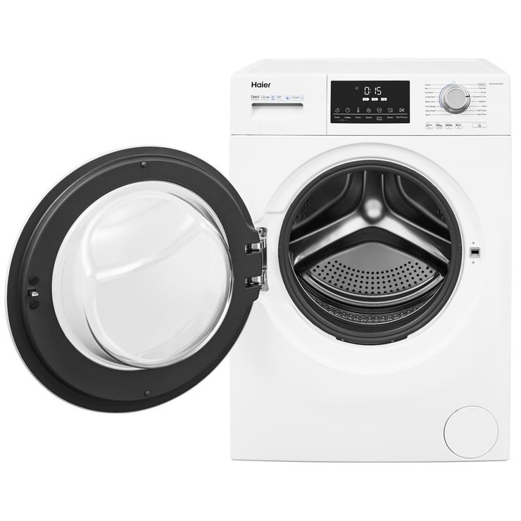 Haier HW120B14876, 12kg, 1400rpm Washing Machine A+++ Rated in White