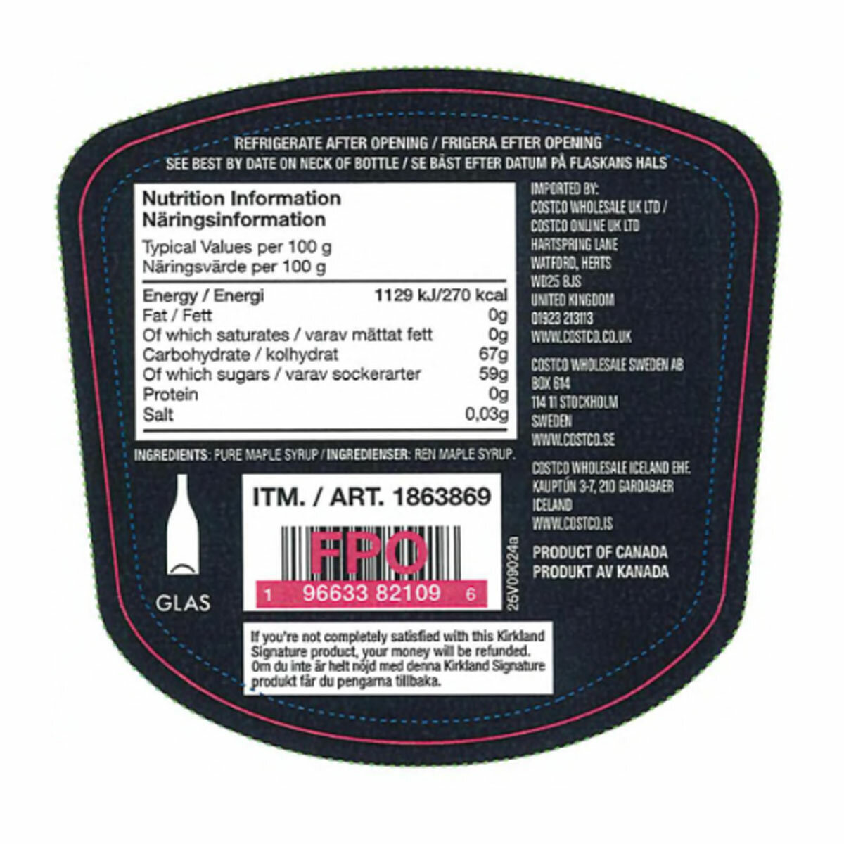 Nutritional Information