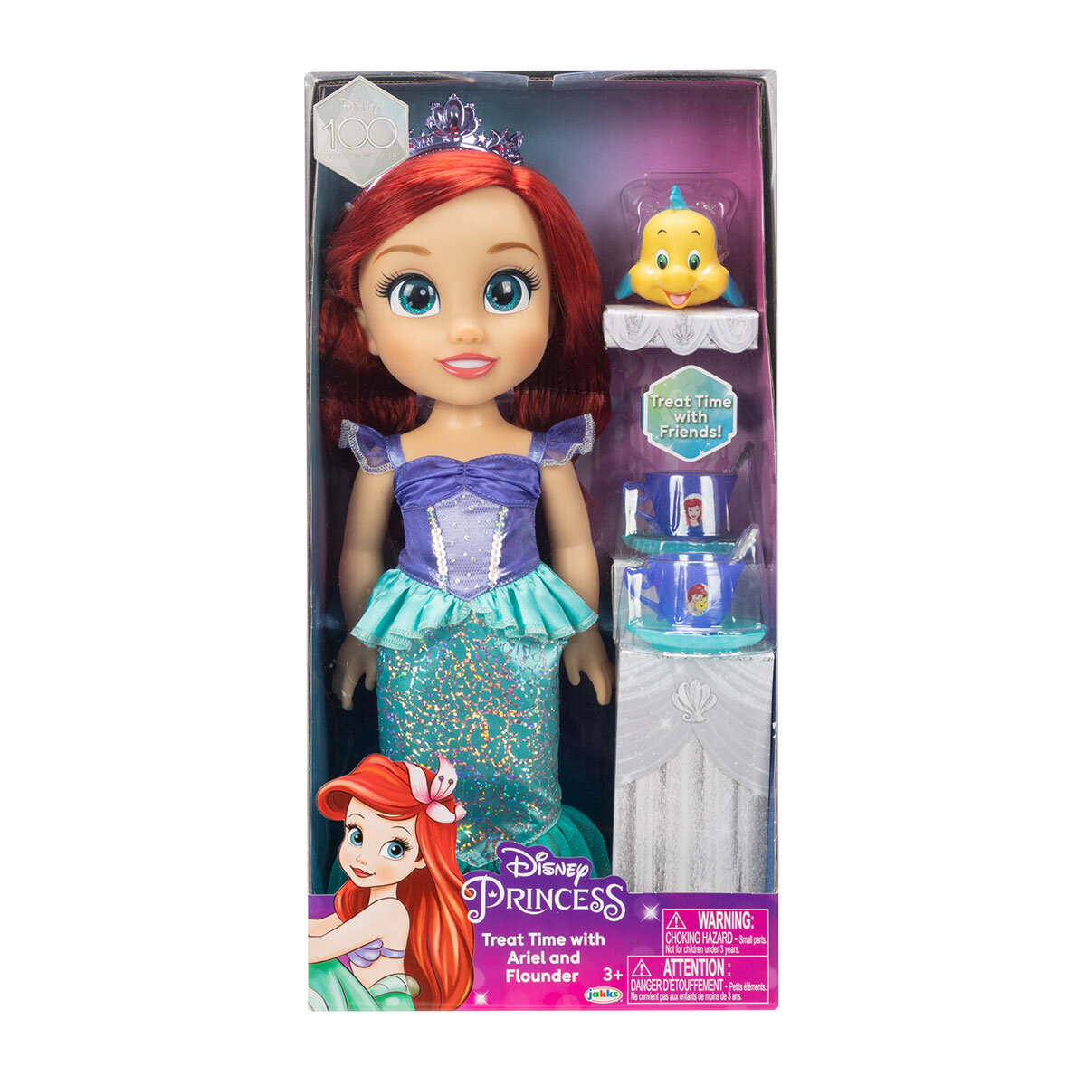 Buy Disney Tea Time Party Doll Ariel & Flounder Lifestyle Image at Costco.co.uk