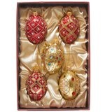 Buy Red & Gold Glass Ornaments Ornament1 Image at Costco.co.uk