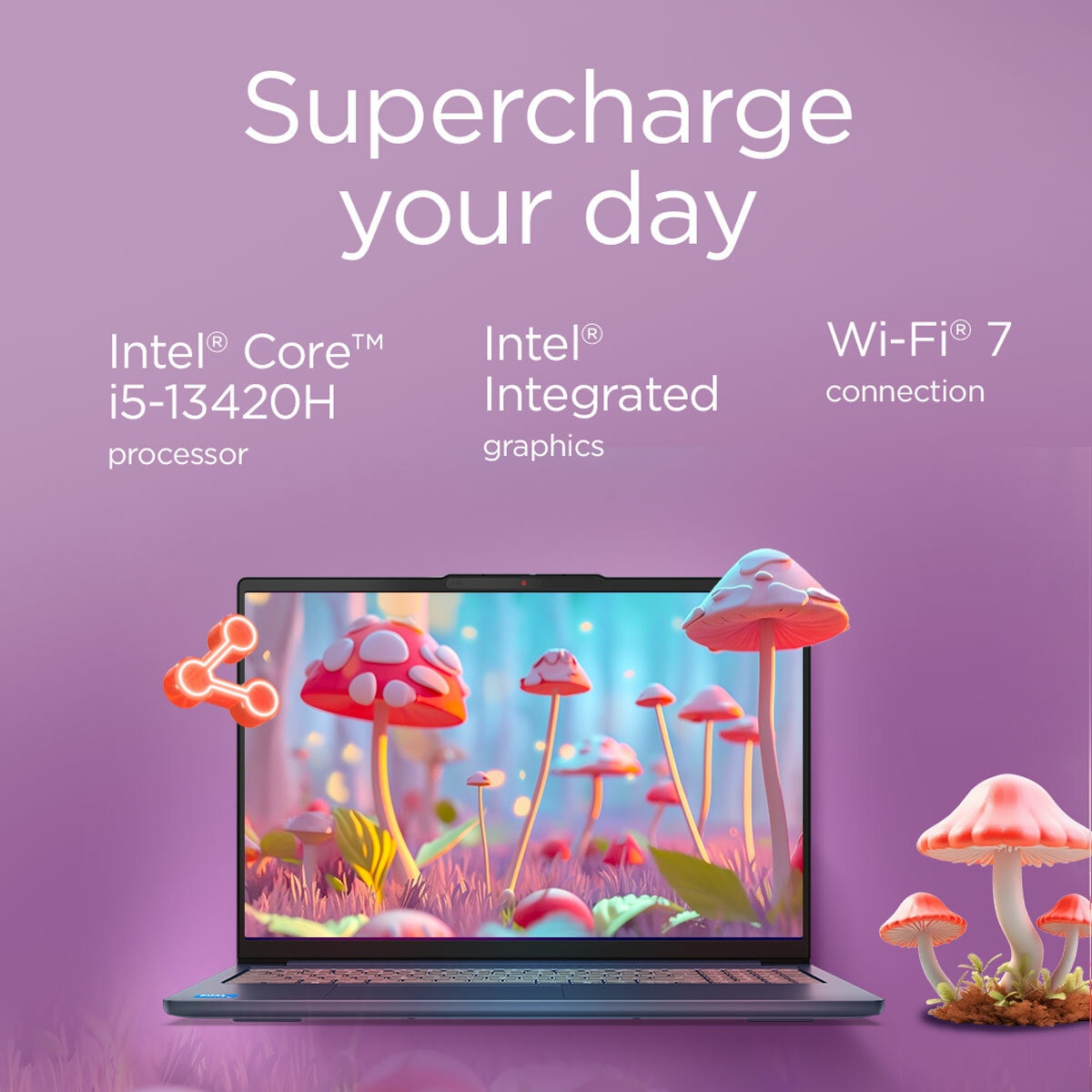 Lenovo IdeaPad Slim 5, Intel Core i5, 24GB RAM, 512GB SSD, 16 Inch Laptop, 83HS0089UK