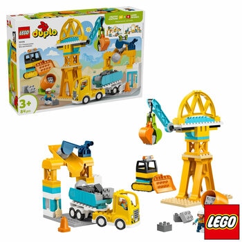 LEGO Duplo Town 3 in 1 Construction Site and Vehicles - Model 10476 (3+ Years)