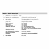 Safety Data Information
