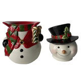 Buy Santa / Snowman Cookie Jar Assortment Snowman Image at Costco.co.uk