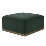 Henredon Murphy Green 6 Piece Modular Fabric Sofa