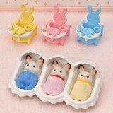 Buy Sylvanian Families Triplets Bundle Overview Image at Costco.co.uk