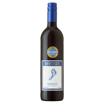 Barefoot Merlot, 75cl 