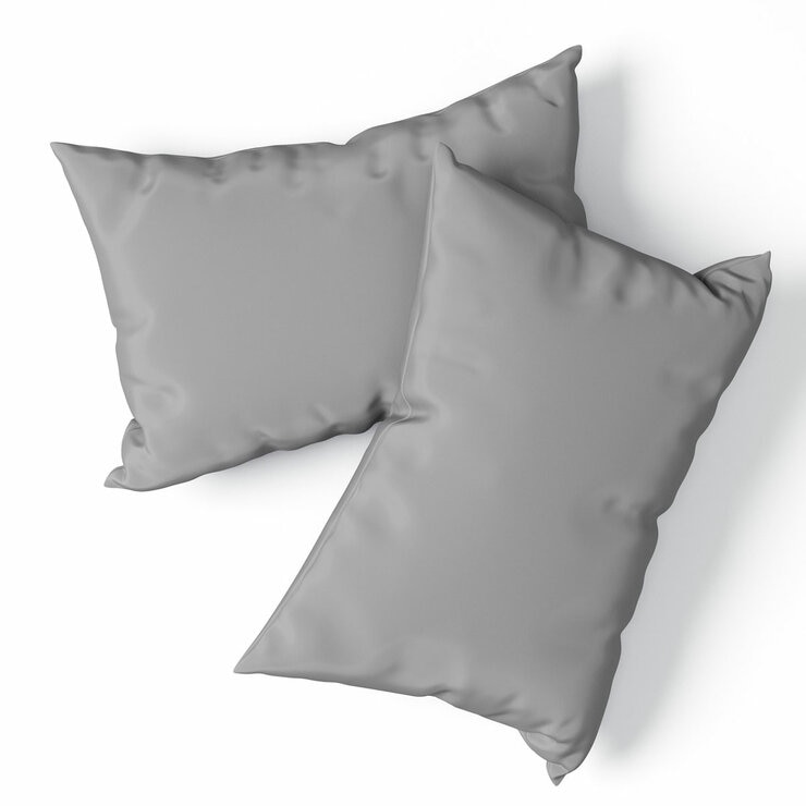 Panda 100% Bamboo Grey Pillowcase Pair Panda 100% Bamboo Grey Pillowcase Pair