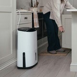 Lifestyle image of dehumidifier and air purifier in the kitchen Lifestyle image of dehumidifier and air purifier in the kitchen