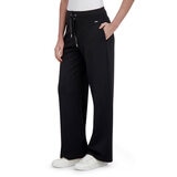 DKNY Ladies Waffle Knit Pant in Black