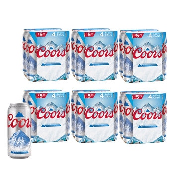 Coors, 6 x 4 x 440ml
