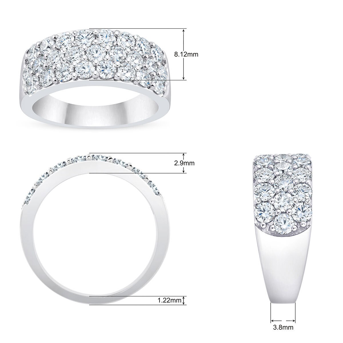 2.00ctw Diamond Ring, Platinum
