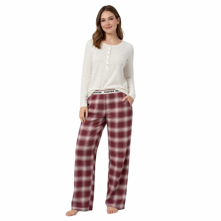 Hunter Women's Plaid Pyjama Set Hunter Women's Plaid Pyjama Set