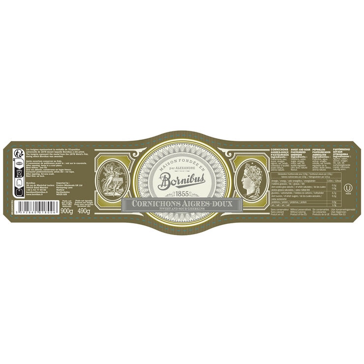 Product label and logo