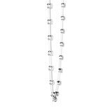 1.25ctw Round Brilliant Cut Diamond Necklace, 18ct WHite Gold